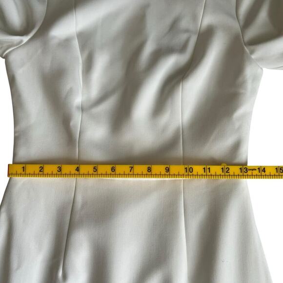 Black Halo Women’s Brooklyn Flutter Sleeve Mini Dress Size 4 NWT - Picture 7 of 10